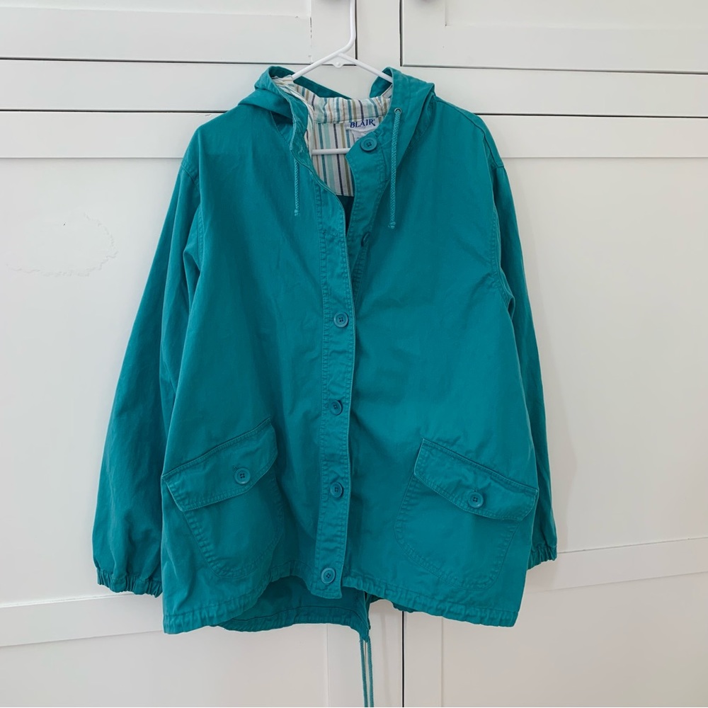 Vintage Blair Turquoise Jacket Size 2X